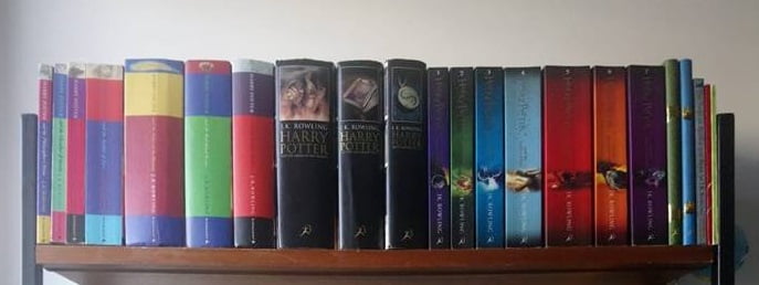Harry Potter Shelf
