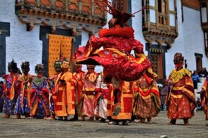 September - THIMPHU TSHECHU festival Bhutan
